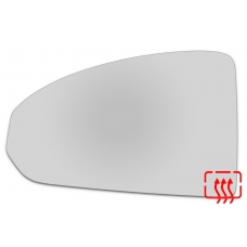 Зеркальный элемент левый AUDI TT III с 2014 по год выпуска, сфера нейтральный с обогревом 94331408