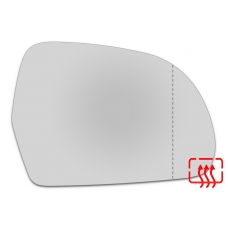 Зеркальный элемент правый AUDI Q3 I с 2011 по 2018 год выпуска, асферика нейтральный с обогревом 94531100