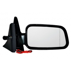 Зеркало боковое правое ВАЗ 2110-12 ЗAПнО механическое, обогрев, нейтральное M96107700