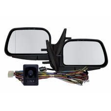 Комплект боковых зеркал ВАЗ 2104-07 ТЭ-7 БО электрорегулировка, обогрев, нейтральный антиблик, асферика E96077845