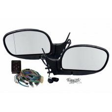 Комплект боковых зеркал ВАЗ 2110-12 НЭ-10 БО электрорегулировка, обогрев, нейтральный антиблик, асферика E96107845