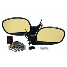 Комплект боковых зеркал ВАЗ 2110-12 НЭ-10 АО электрорегулировка, обогрев, золотистый антиблик E96107867
