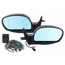 Комплект боковых зеркал ВАЗ 2108-15 НЭ-15 ГО электрорегулировка, обогрев, голубой антиблик, асферика E96157855