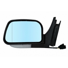 Зеркало боковое левое ВАЗ 2104-07 ТЭ-7 УГО электрорегулировка, обогрев, указатель поворота, голубое, асферика P96077816
