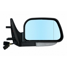 Зеркало боковое правое ВАЗ 2108-15 ТЭ-9 УГО электрорегулировка, обогрев, указатель поворота, голубое, асферика P96087810