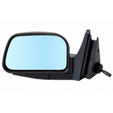 Зеркало боковое левое ВАЗ 2104-07 Т-7 Г тросовая регулировка, голубой антиблик T96077812