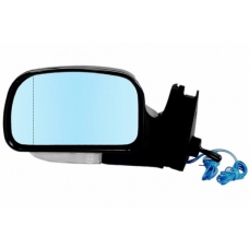 Зеркало боковое левое ВАЗ 2104-07 ЛТА-5 УГО тросовая регулировка, обогрев, указатель поворота, голубой антиблик Z96047816