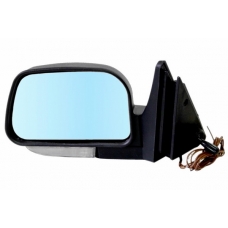 Зеркало боковое левое ВАЗ 2104-07 Т-7 УГО тросовая регулировка, обогрев, указатель поворота, голубой антиблик Z96077817